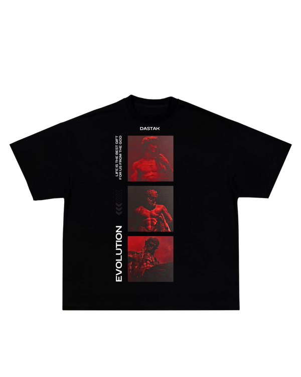 Crimson Evolution – Dastak Heritage Series Tee