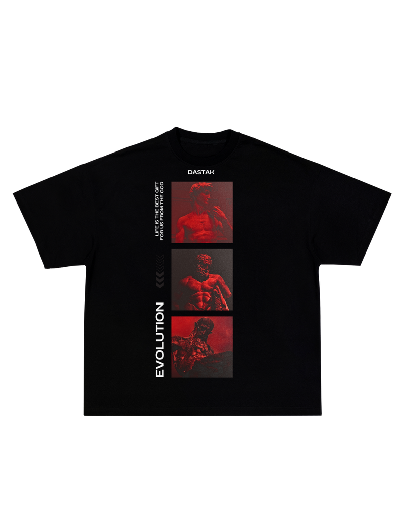 Crimson Evolution – Dastak Heritage Series Tee